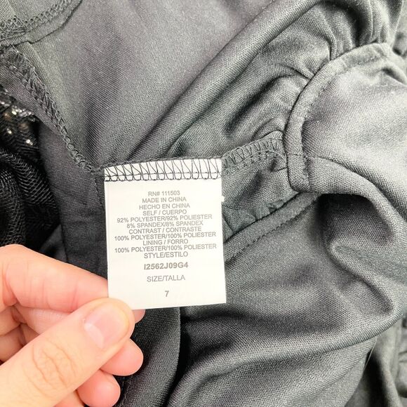 Love‎ Rein Fit Flare Dress Juniors 7 Whimsigoth Fairy Grunge Retro Bling Beaded - Picture 8 of 9